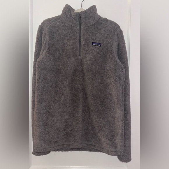 Patagonia Women's Los Gatos 1/4-Zip Fleece in Salt Grey - Picture 3 of 8